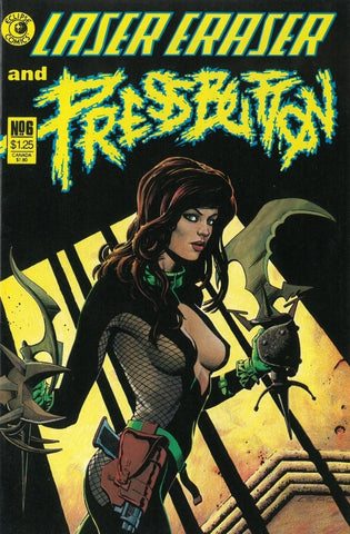 Laser Eraser And Pressbutton #6 - Eclipse Comics - 1986