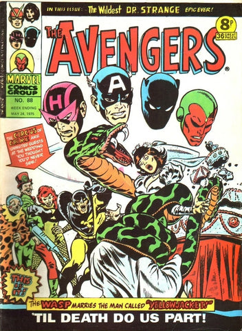 The Avengers #88 - British - Marvel Comics - 1975