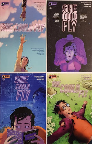 She Could Fly #1-4 (set of 4x Comics) - Dark Horse / Berger Books - 2018