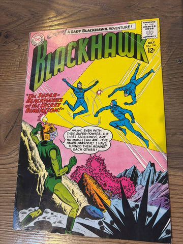 Blackhawk #186 - DC Comics - 1963