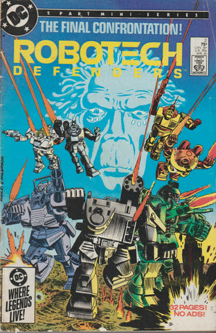 Robotech Defenders #2 - DC Comics - 1985