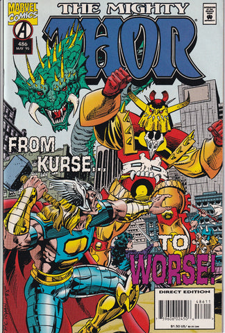 Mighty Thor #486 - Marvel Comics - 1995