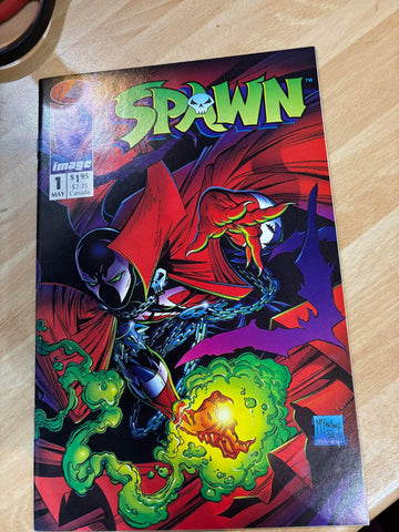 Spawn #1 - Image Comics - 1992 - Includes poster