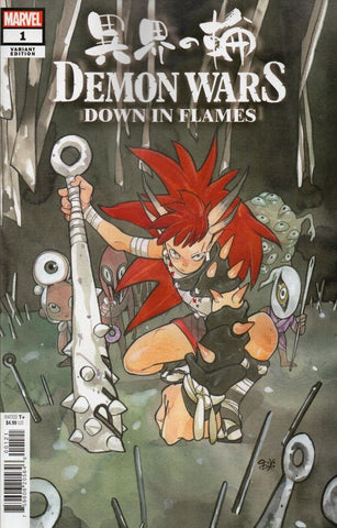 Demon Wars: Down In Flames #1 - Marvel Comics - 2023 - Variant Cover
