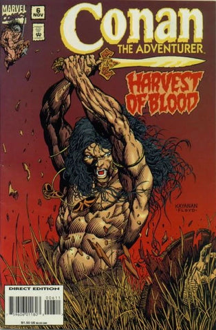 Conan The Adventurer #6 - Marvel Comics - 1994