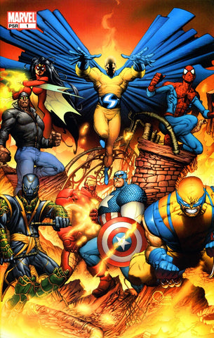 New Avengers #1 - Marvel Comics - 2005 - Quesada Variant