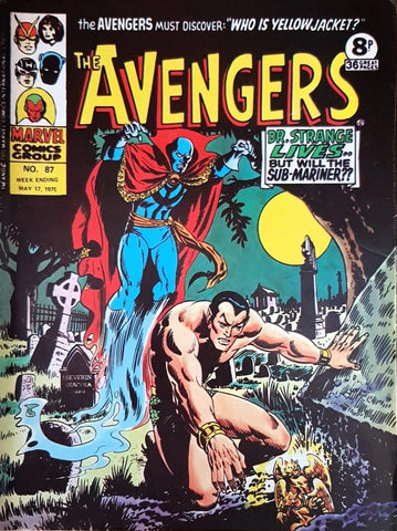 The Avengers #87 - British - Marvel Comics - 1975