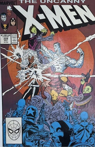 Uncanny X-Men #229 - Marvel Comics - 1988 - Direct Edition