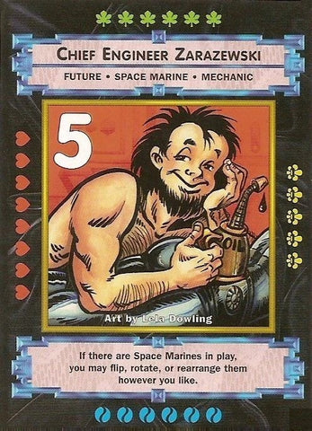 "Chief Engineer Zarazewski" - Xxxenophile CCG Card