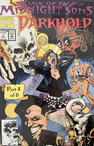 Darkhold: Rise Of the Midnight Sons #1 - Marvel Comics - 1993