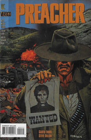 Preacher #2 - DC Vertigo - 1995