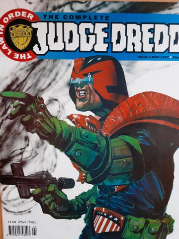 Complete Judge Dredd #2 3 4 (3 x Comics) - 2000AD - 1992