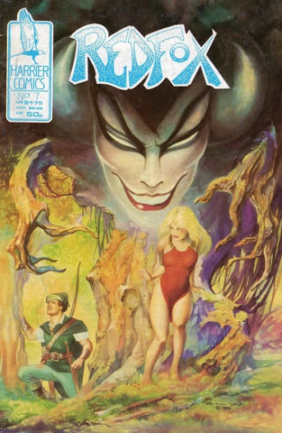 Redfox #7 - Harrier Comics - 1987