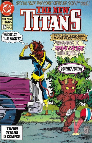 The New Titans #87 88 89 (3x Comics RUN) - DC Comics - 1992