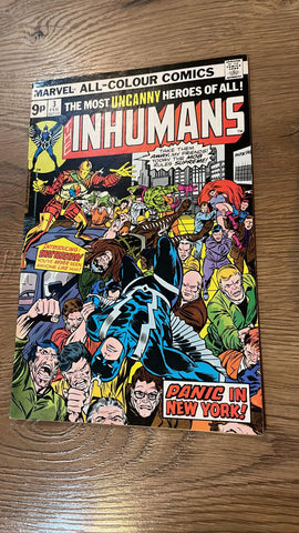 The Inhumans #3 - Marvel Comics -1976