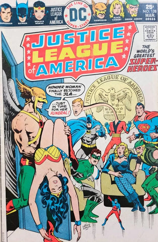 Justice League Of America #128 - DC Comics - 1975