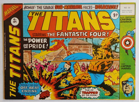 The Titans #30 - Marvel/British Comic - 1976