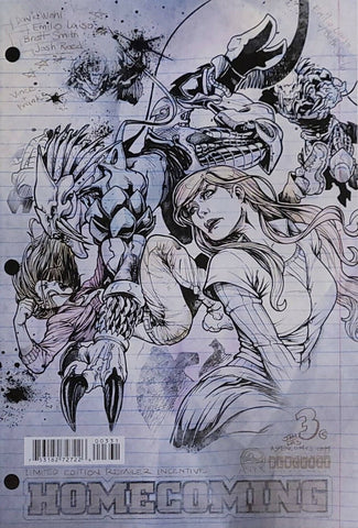 Homecoming #3 - Aspen Comics - 2013 - Retailer Incentive Exclusive