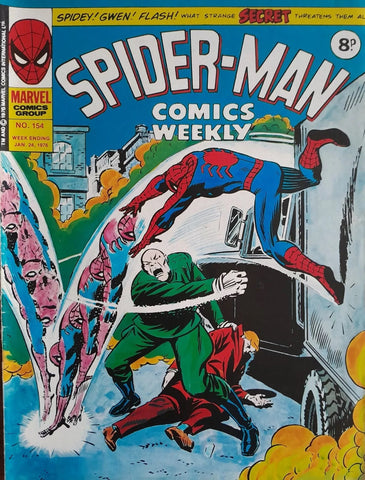 Spider-Man Comics Weekly #154 - Marvel / British - 1976