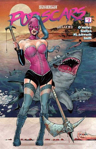 Popscars #2 - Sumerian - 2023 - Cover B Jean Guillen Variant