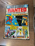 Wanted, The World's Most Dangeous Villains #1  - DC Comics - 1972