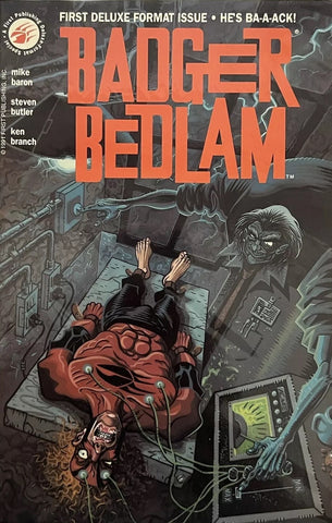 Badger Bedlam #1 - First Publishing - 1991 - Deluxe Format Special