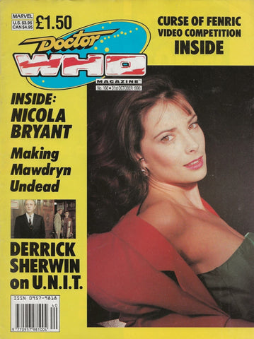 Doctor Who Magazine #166 - Marvel - 1990