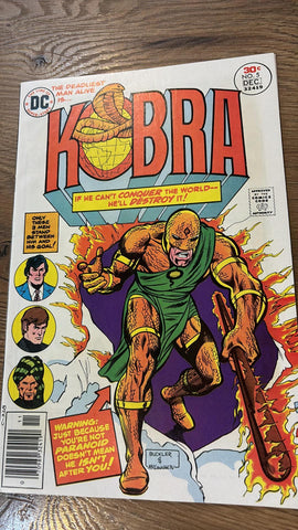Kobra #5 - DC Comics - 1977