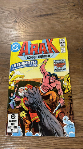 Arak Son of Thunder #7 - DC Comics - 1981