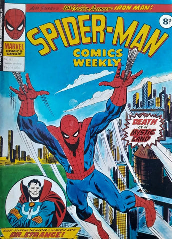 Spider-Man Comics Weekly #157 - Marvel / British - 1976