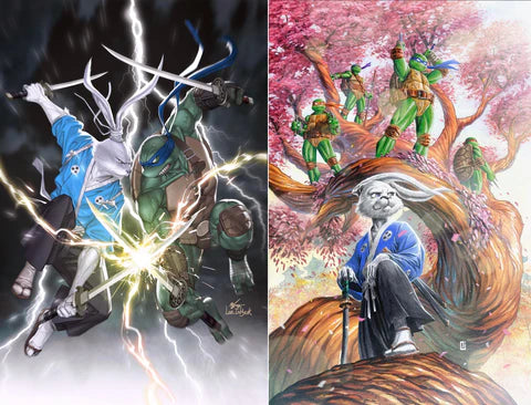 TMNT / Usagi Yojimbo: Wherewhen #2 - 2023 - CK Shared Exclusive SET