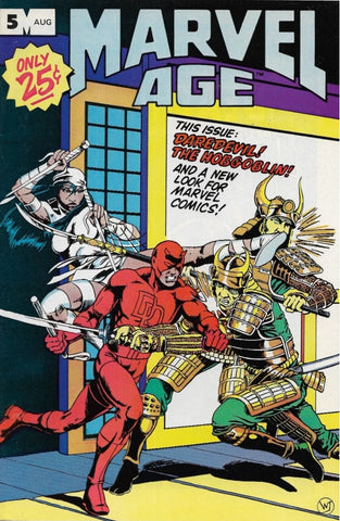 Marvel Age #5 - Marvel Comics - 1983