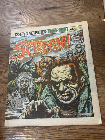 Scream #9 - British Comic - 19th May 1984