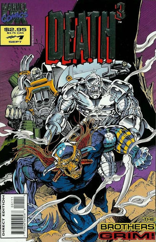 Death 3 #1 - Marvel Comics - 1993