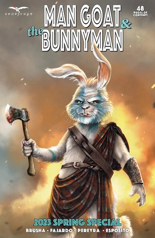 Man Goat & The Bunnyman: Spring Special - Zenescope - 2023 - Cover B