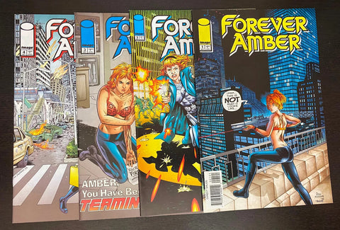 Forever Amber #1 - #4 (Set) - Image Comics - 1999