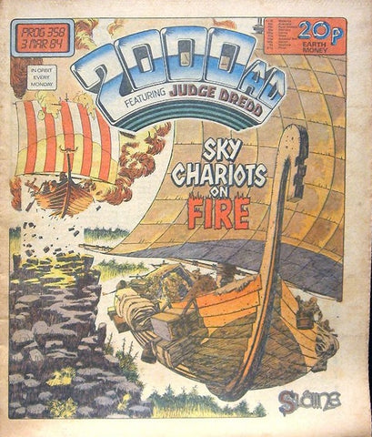 2000AD Comic #358 - #362 (5x Comics) - IPC Magazines - 1984