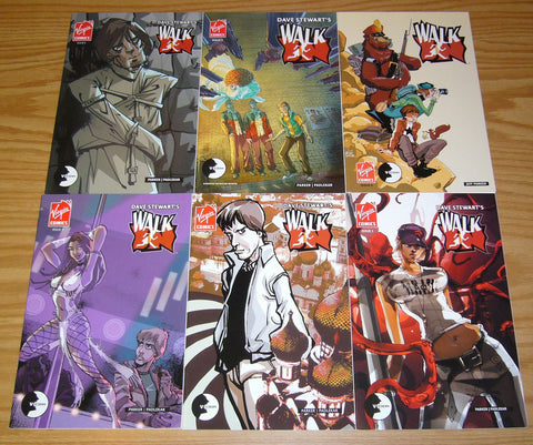 Dave Stewart's Walk-In #1-6 (6x Comics LOT) - Virgin - 2006