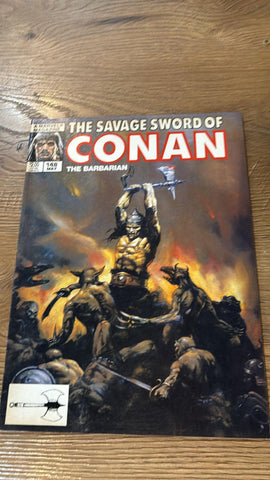 Savage Sword of Conan #148 - Marvel Magazines - 1988