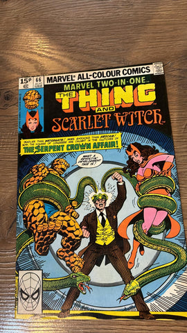 Marvel Two-In-One #66 - Marvel Comics - 1980
