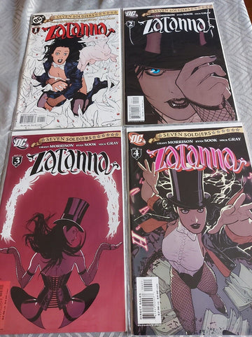 Seven Soldiers: Zatanna #1-4 - DC Comics - 2005 - Full Set