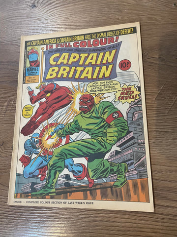 Captain Britain #18 - Marvel Comics - February 1977