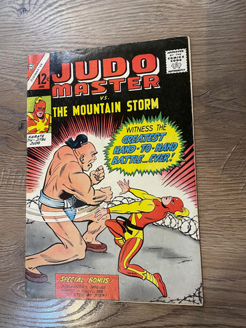 Judo Master #89 - Charlton Comics - 1966 - 1st App Tiger