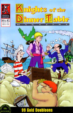 Knights of the Dinner Table #41 - Kenzer and Company - 2000