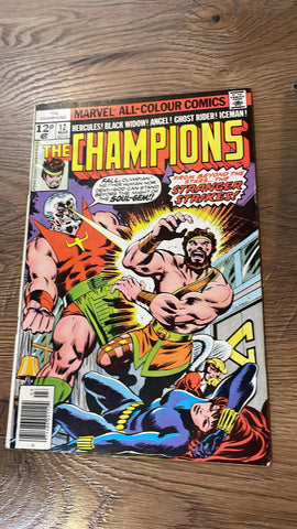 The Champions #12 - Marvel Comics - 1977