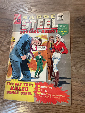 Sarge Steel #7 - Charlton Comics - 1966