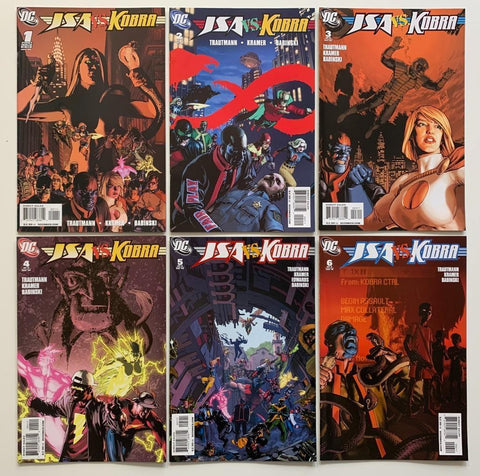 JSA Vs Kobra #1 to #6 - DC Comics - 2008 - Full Set