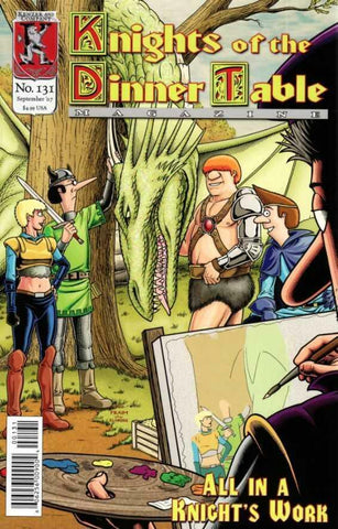 Knights of the Dinner Table #131 - Kenzer and Company - 2007