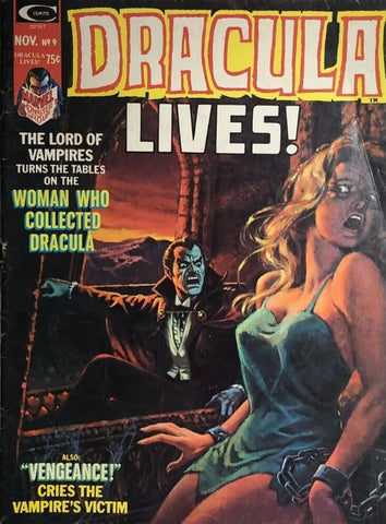 Dracula Lives #9 - Curtis Magazines - 1974