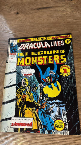 Dracula Lives #73 - Marvel Comics / British - 1976